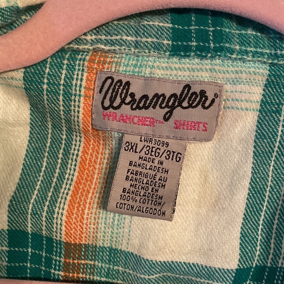 Vintage wrangler flannel - Picture 2 of 7